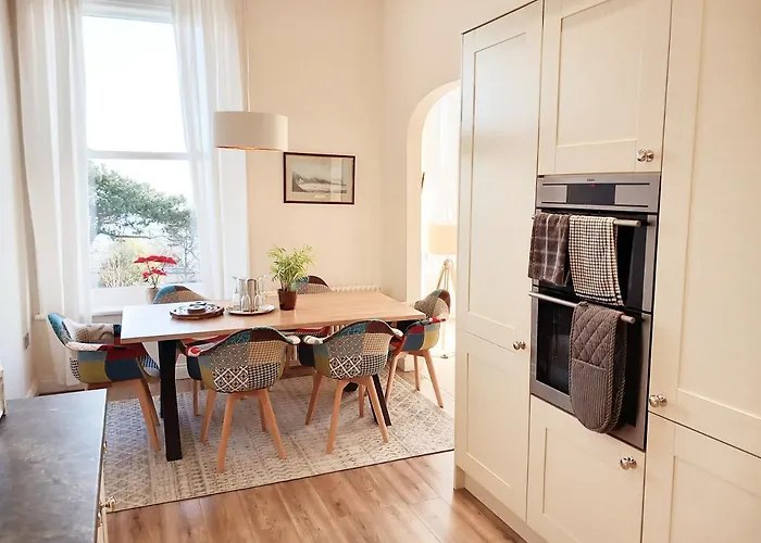 Apartment kitchen and dining space