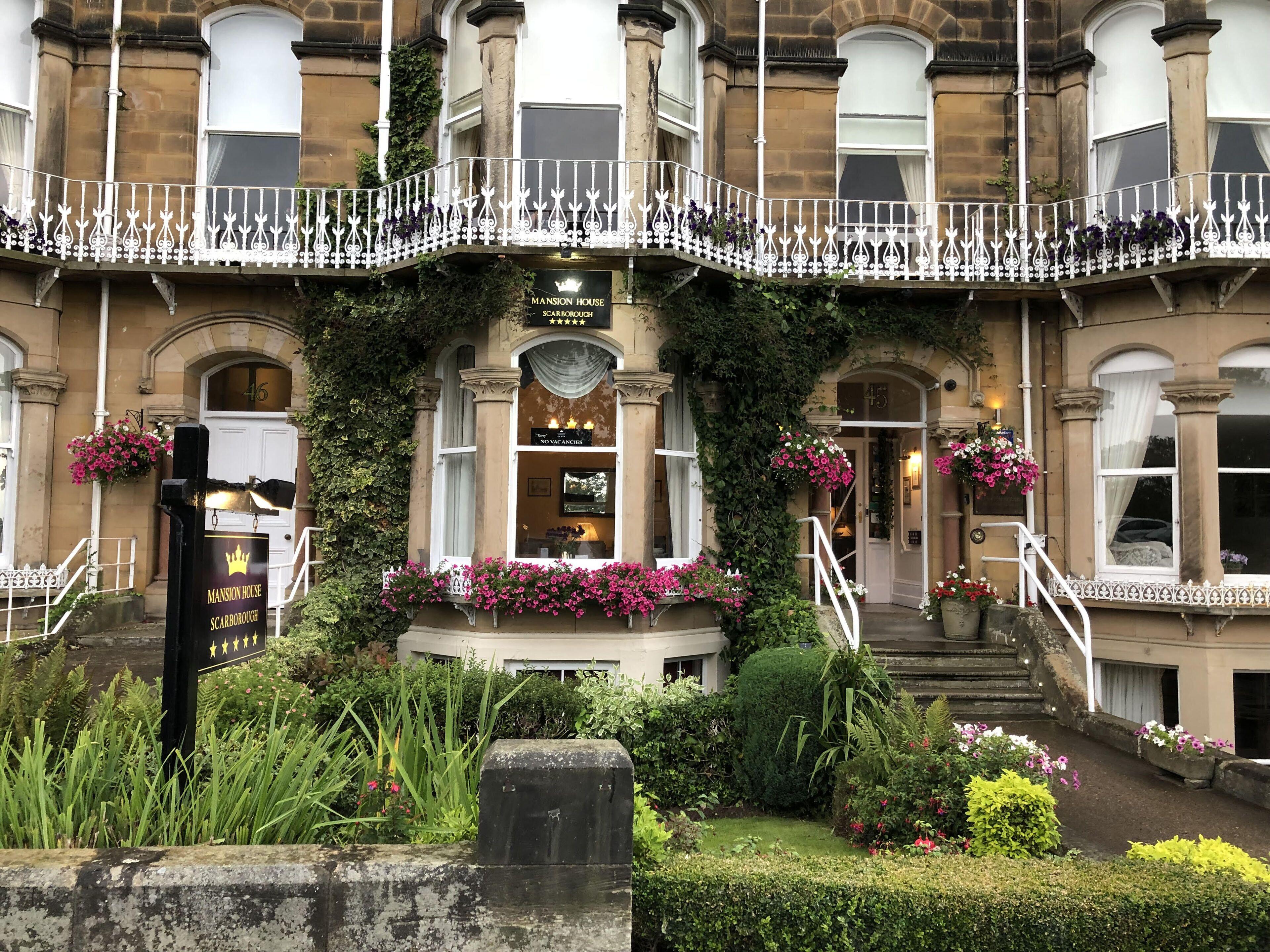 Mansion House, 45 Esplanade, Scarborough — Victorian seafront facade