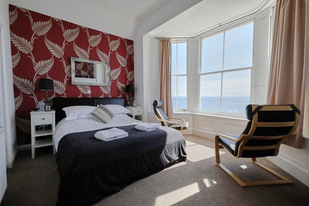 Individually styled bedroom at Mansion House Scarborough